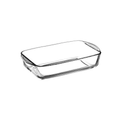 Bandejas Y Platos Para Horno>Fuente Borcam Rectangular Vidrio 3850Cc