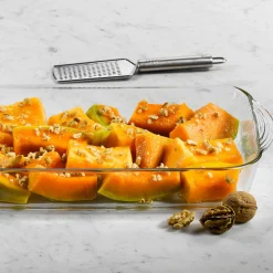 Bandejas Y Platos Para Horno>Fuente Borcam Rectangular Vidrio 3850Cc