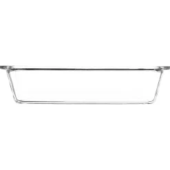 Bandejas Y Platos Para Horno>Fuente Rectangular De Vidrio 1630Cc