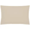 atmosphera Cojines Y Fundas Decorativas>Funda de almohada beige de algodón percal 50x70cm