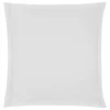 atmosphera Cojines Y Fundas Decorativas>Funda de almohada blanca de algodón percal 63x63cm