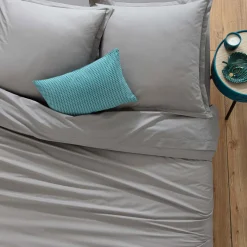 atmosphera Sábanas Y Protectores>Funda de almohada gris 63x63cm