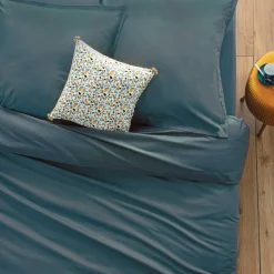 atmosphera Sábanas Y Protectores>Funda de cojín azul 63x63cm