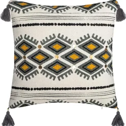atmosphera Cojines Y Fundas Decorativas>Funda De Cojín Con Decoración Azteca