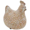 atmosphera Accesorios>Gallina decorativa LINDA beige 20cm