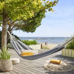 hespéride Hamacas>Hamaca YAQUI perla sin estructura 150x307cm