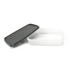 Tapas Y Cubiertas>Hermético Rectangular C/Tapa Gris 2.2L