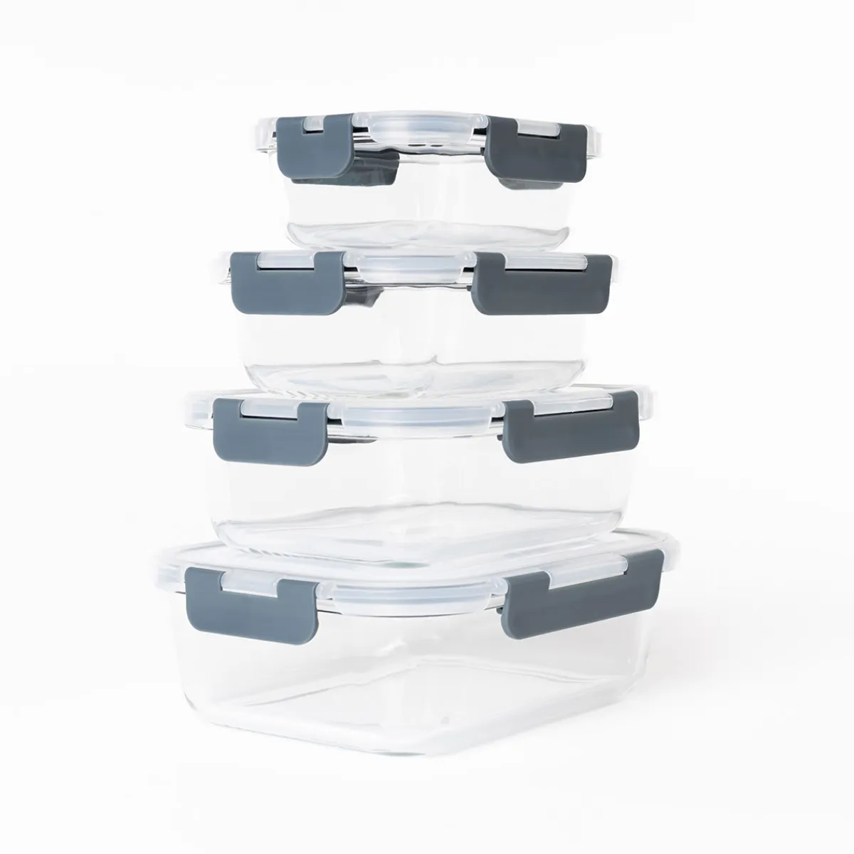 Tapas Y Cubiertas>Hermético Rectangular Vidrio 1.5L