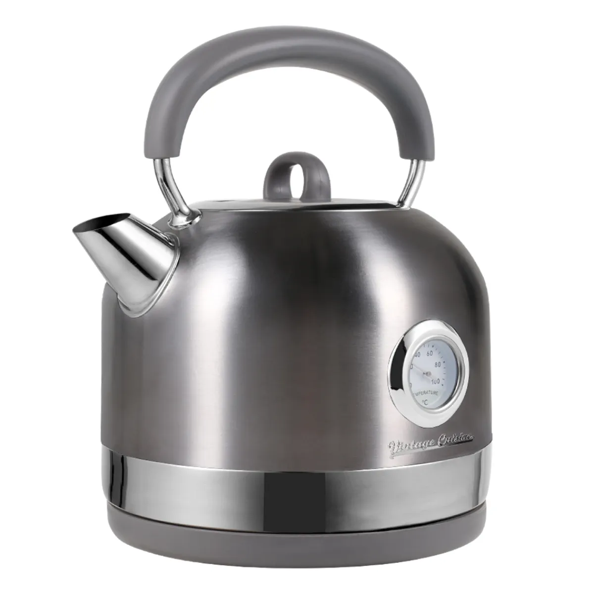 Electrodomésticos>Hervidor Eléctrico Vintage Cuisine Plateada 2200W