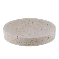 Accesorios De Lavabo>Jabonera Efecto Mármol Gris