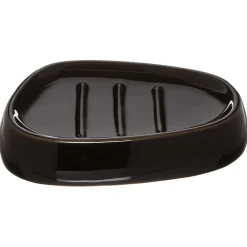 5five Accesorios De Lavabo>Jabonera Galet Negra