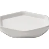 Accesorios De Lavabo>Jabonera Gres Rombo Blanco
