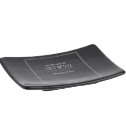 Accesorios De Lavabo>Jabonera LOFT negra dolomita