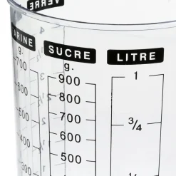 Básculas, Cronómetros Y Tazas Medidoras.>Jarra Medidora Transparente