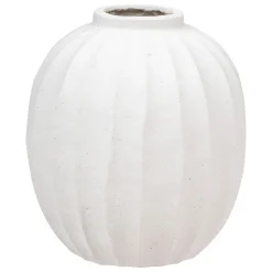 atmosphera Jarrones Y Vasos|Estilo Contemporaneo>Jarrón AMIA blanco de cerámica 44.5cm