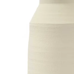 Jarrones Y Vasos>Jarrón Cerámica Caravane Beige 40Cm