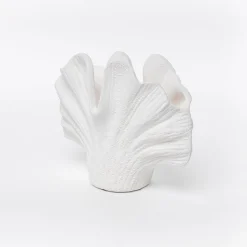 Jarrones Y Vasos>Jarrón coral de cerámica