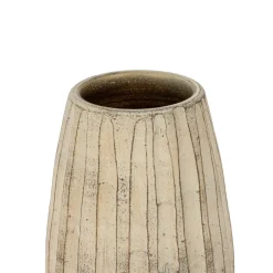 Jarrones Y Vasos>Jarrón De Cerámica Álamo Gris 30cm