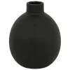 atmosphera Estilo Industrial>Jarrón de cerámica negra RILY
