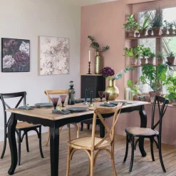 atmosphera Jarrones Y Vasos|Estilo Oriental>Jarrón NIGHT dorado metálico 45Cm