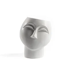 Jarrones Y Vasos|Estilo Contemporaneo>Jarrón Rostro De Mujer 19x19x20Cm