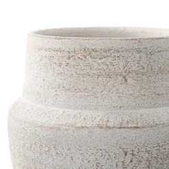 Jarrones Y Vasos|Estilo Rústico>Jarrón SABRE gris de barro 14cm