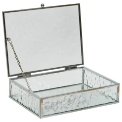 atmosphera Accesorios>Joyero ANIA plateado 13.5x18.5cm