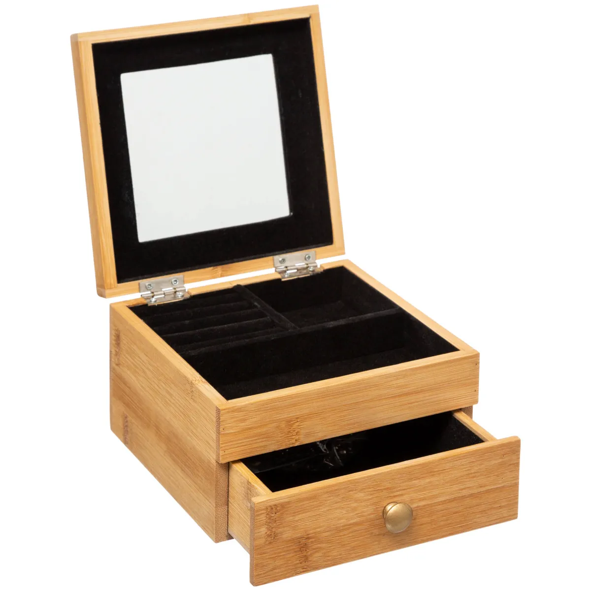 5five Cestas De Almacenamiento>Joyero De Bambú