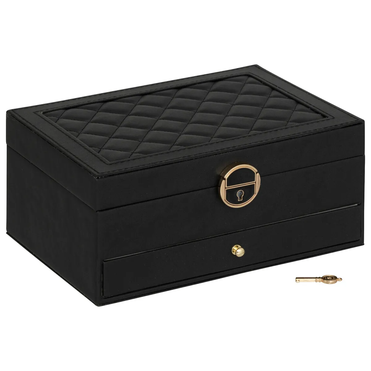 Accesorios>Joyero negro de mdf