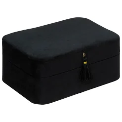 Accesorios>Joyero negro de terciopelo