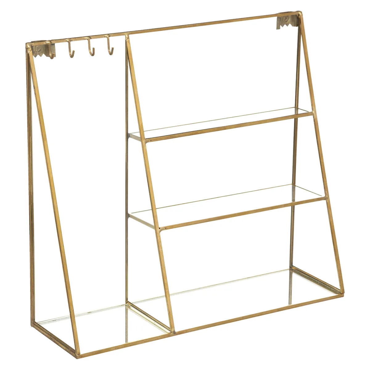 atmosphera Accesorios|Estilo Rústico>Joyero para pared GENÉRIQUE dorado