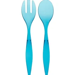 secret d'gourmet Utensilios Para Servir>Juego 2 Cubiertos P/Ensalada Azul