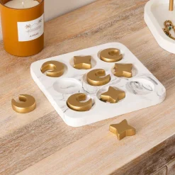 atmosphera Accesorios>Juego 3 en raya WILD ROMANCE blanco de cemento