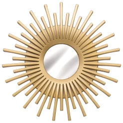 atmosphera Espejos|Estilo Contemporaneo>Juego 3 Espejos Dorados Amed 25cm