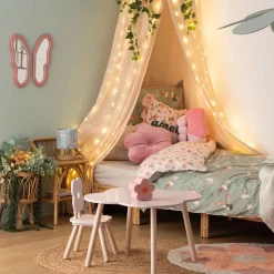Niños atmosphera4kids Accesorios Decorativos>Juego 2 espejos FORET ENCHANTEE forma de mariposa