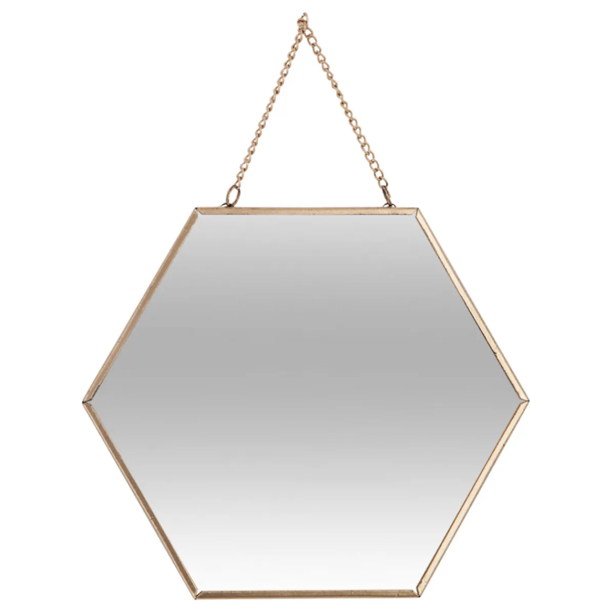 atmosphera Espejos>Juego 3 Espejos Hexagonales 20/25/30Cm