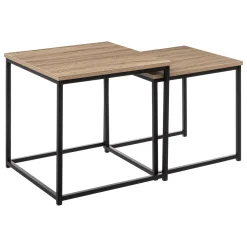 Mesas Bajas Y Auxiliares>Juego 2 Mesas Auxiliares Aliaj