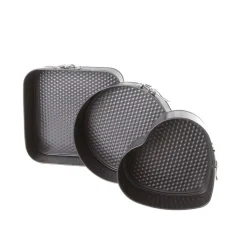 secret d'gourmet Moldes Y Otros Utensilios De Cocina>Juego 3 Moldes Surtidos Desmontables