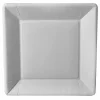 Desechables>Juego 10 Platos Cartón Cuadrados 22.5Cm