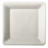 Desechables>Juego 10 Platos Cuad. Caña Azúcar 15.5Cm