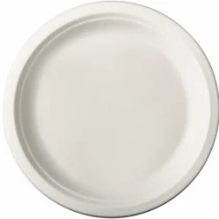 Desechables>Juego 10 Platos Red. Caña Azúcar 23Cm