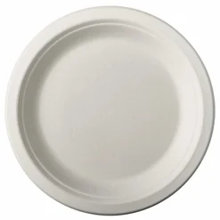 Desechables>Juego 10 Platos Red. Caña Azúcar 18Cm