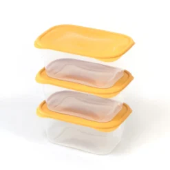 Tapas Y Cubiertas>Juego 3 Recip. Plast. Practifresh 1.2L