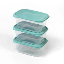 Tapas Y Cubiertas>Juego 3 Recip. Plast. Practifresh 1.2L