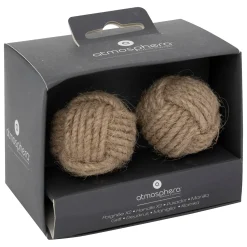 atmosphera Accesorios|Estilo Contemporaneo>Juego 2 Tiradores Cuerda Beige 3.8x4.8Cm