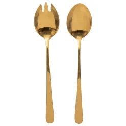 secret d'gourmet Utensilios Para Servir>Juego 2 Utensilios Para Servir Doradas