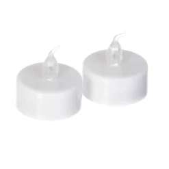 atmosphera Lámparas De Mesa>Juego 2 Velas Tealight Led 3.8x4Cm
