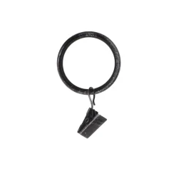 Varillas Y Accesorios>Juego De 8 Anillas C/Pinzas D20 Negro