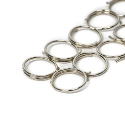 Varillas Y Accesorios>Juego De 10 Argollas Plateadas