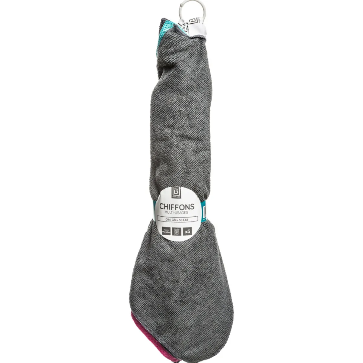 basics Fregonas Y Paños>Juego De 5 Bayetas Coloridas 38X38Cm